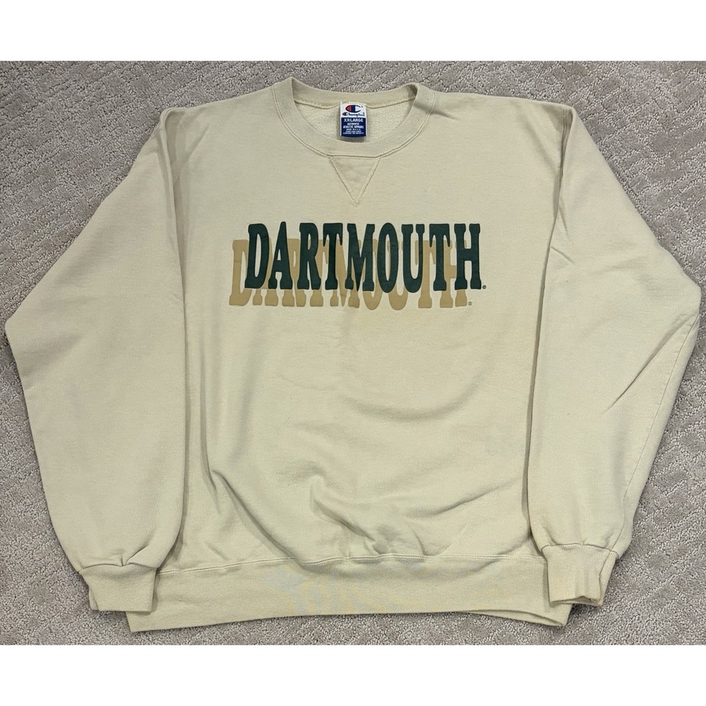 Vintage Champion Sweatshirt Dartmouth College Made In USA Crewneck 80s 90s VTG